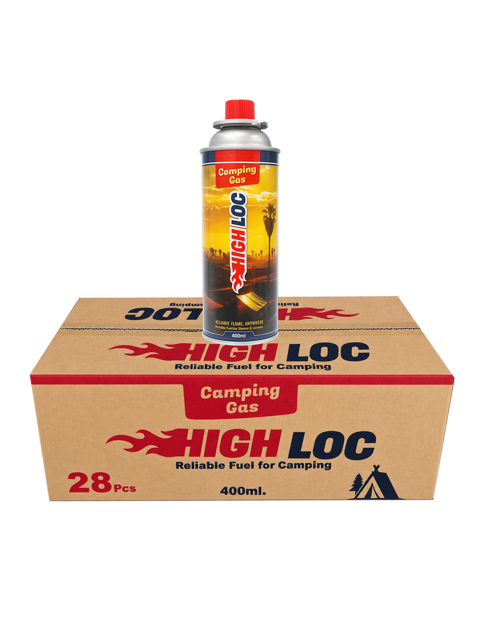 گاز سفری HIGHLOC کارتن 28 عددی